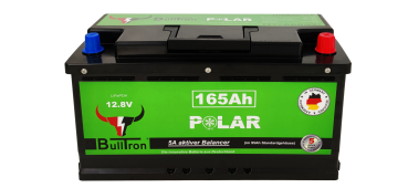165Ah BullTron Polar LiFePO4 12.8V Akku mit Smart BMS, Bluetooth App und Heizung
